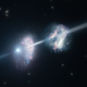 Illustration for article titled Faraway gamma-ray burst reveals what the most ancient galaxies were made of